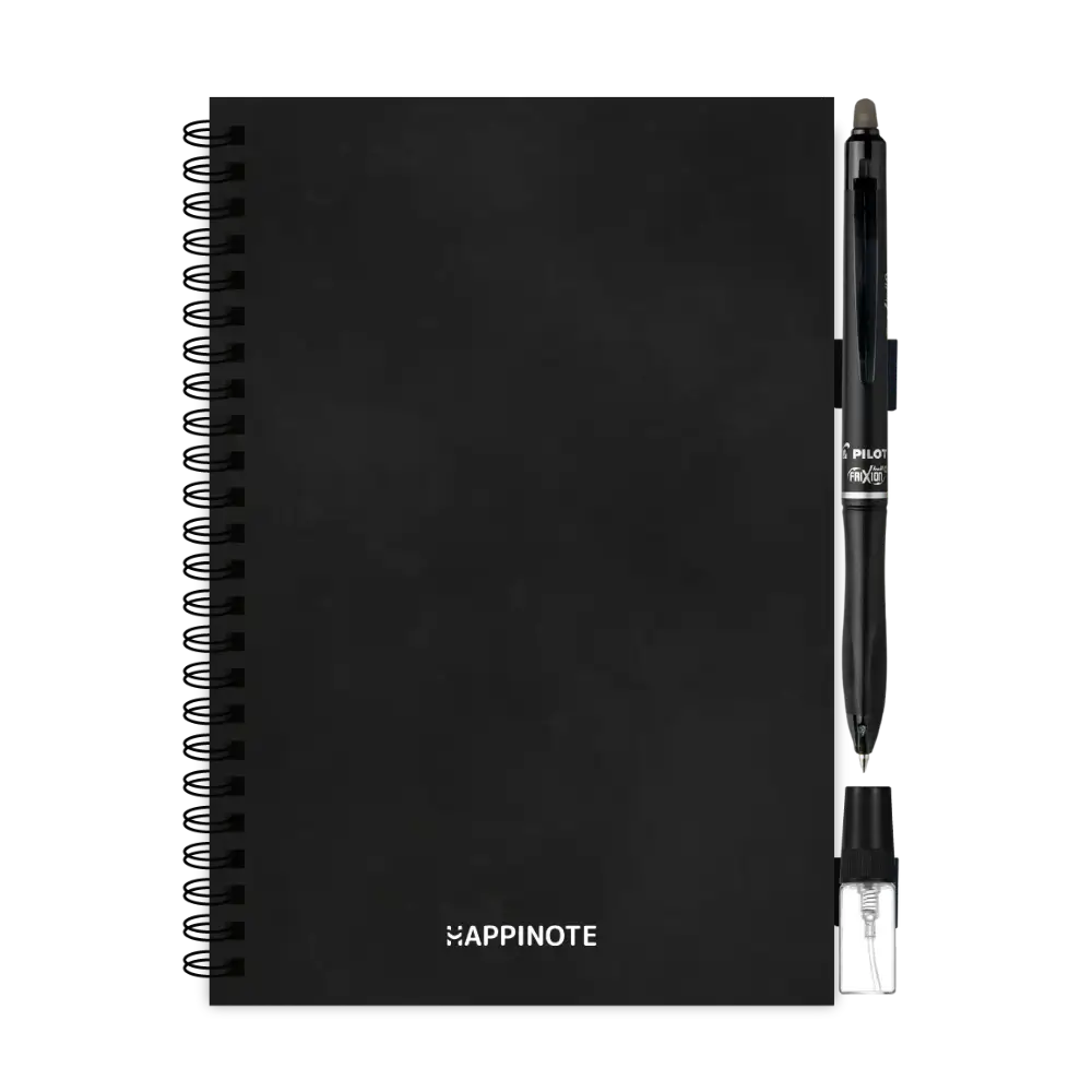A5 Erasable Notebook | Black Stone