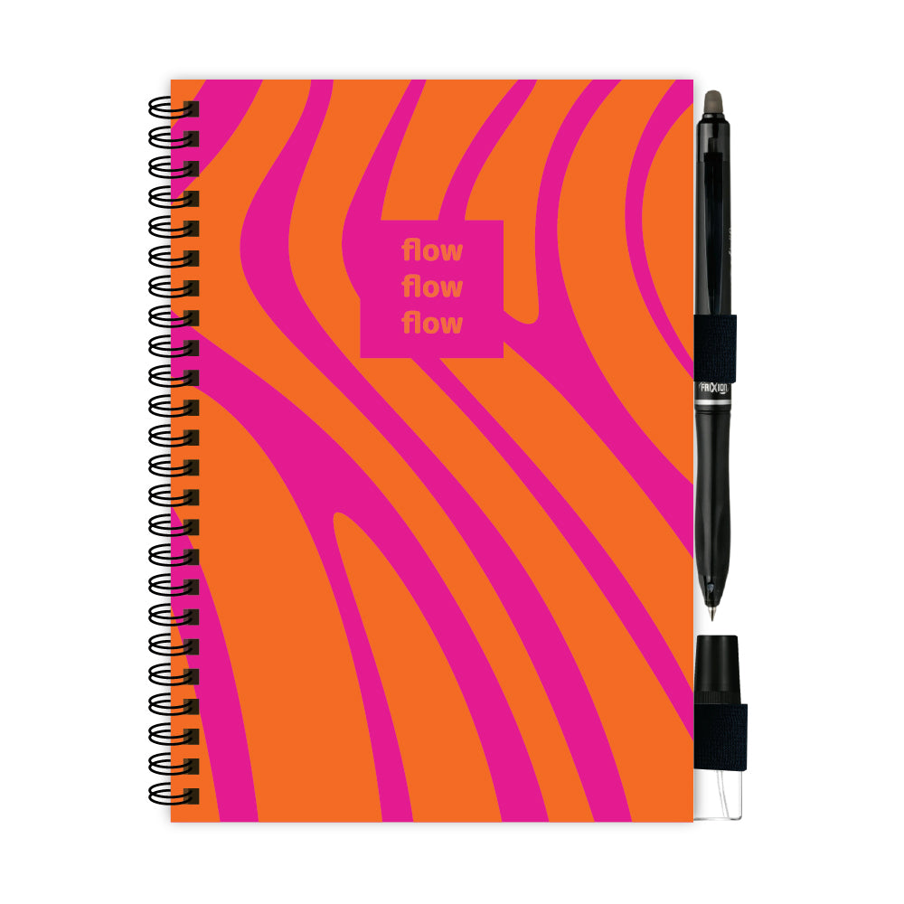 A5 uitwisbaar notitieboek | Flow