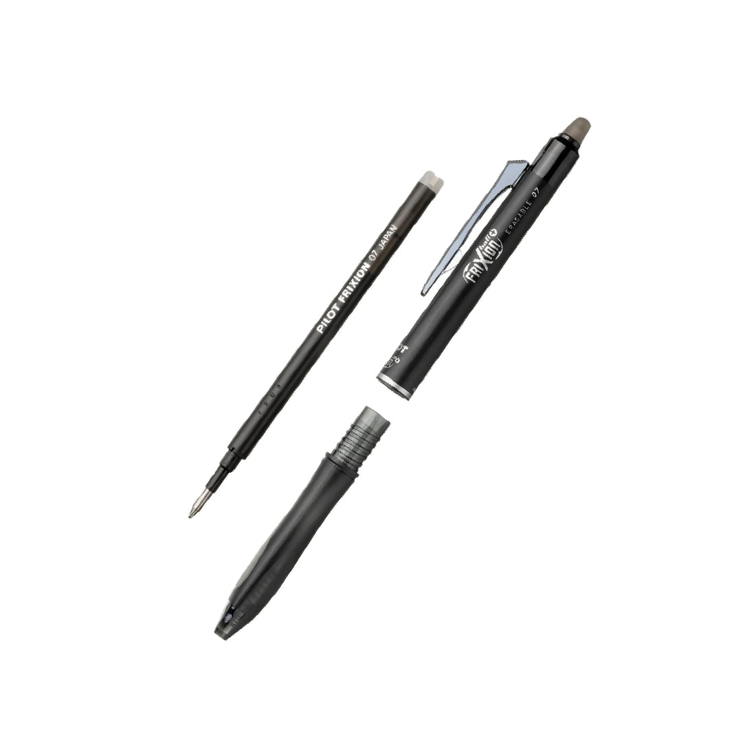 FriXion Ball Plus - Hervulbare Uitwisbare Pen 0.7 - Zwart