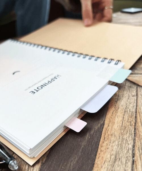 Herplakbare Sticky note tabs (126 tabs)