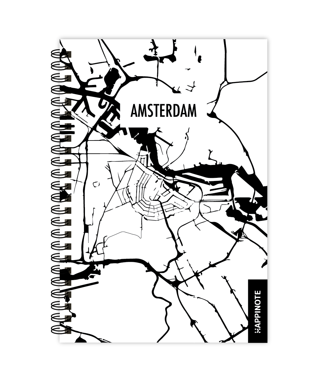 A5 Erasable Notebook | Amsterdam with Pencil Case