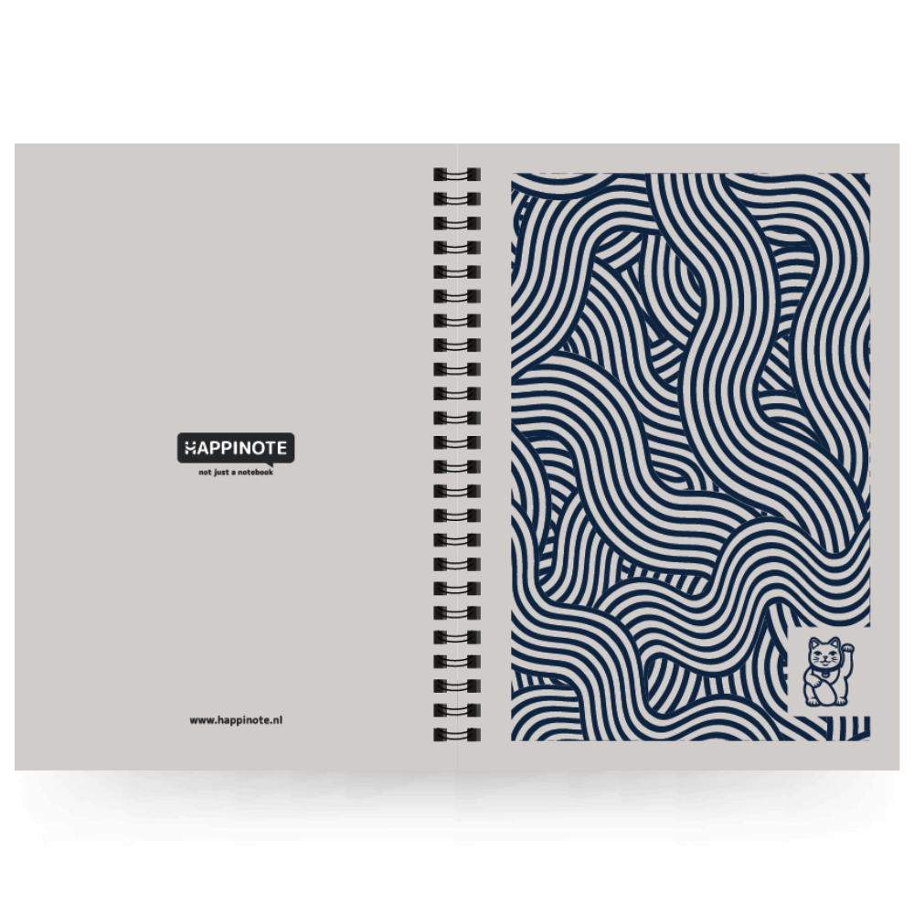 A5 uitwisbaar notitieboek | Lucky Cat