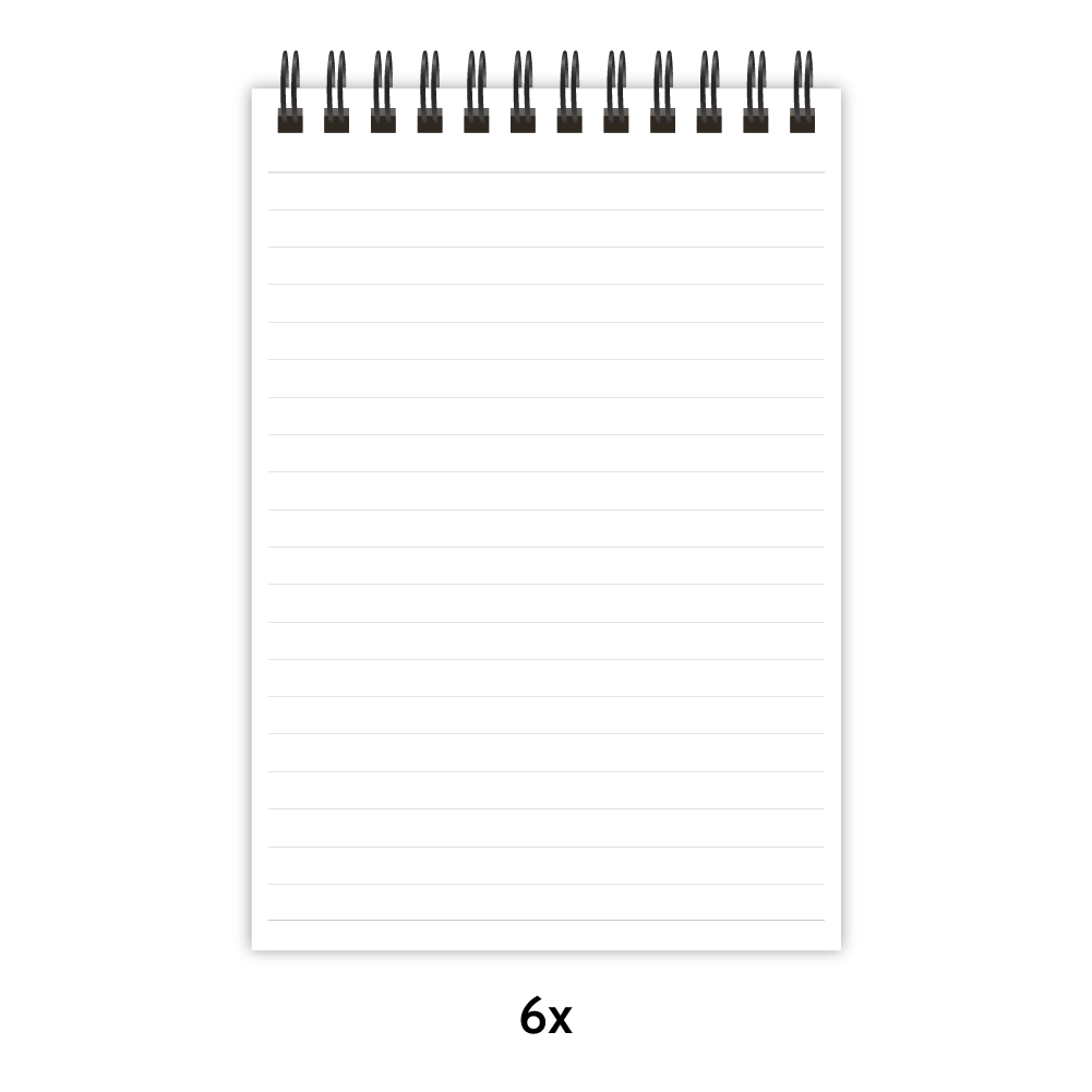 A6 Uitwisbaar notitieboek | Amsterdam