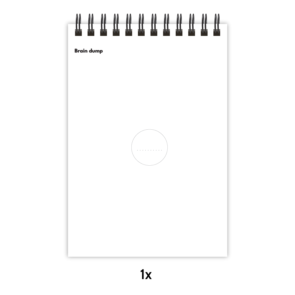 A6 Uitwisbaar notitieboek | Amsterdam