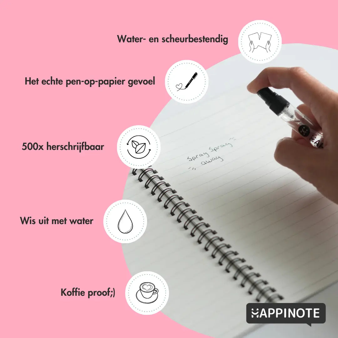 Erasable notebook | FreeSpirit Love