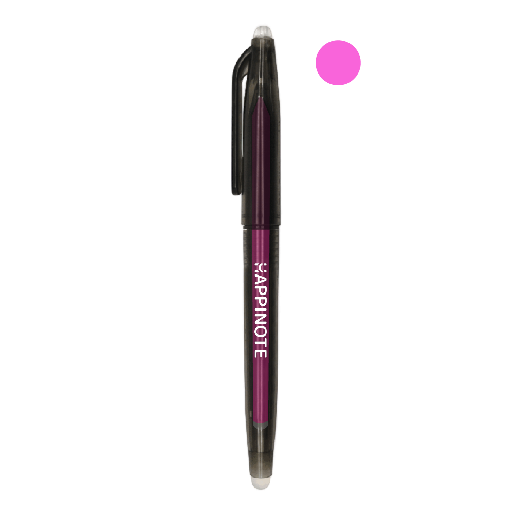 Happinote Uitwisbare pen 0.7 - Roze