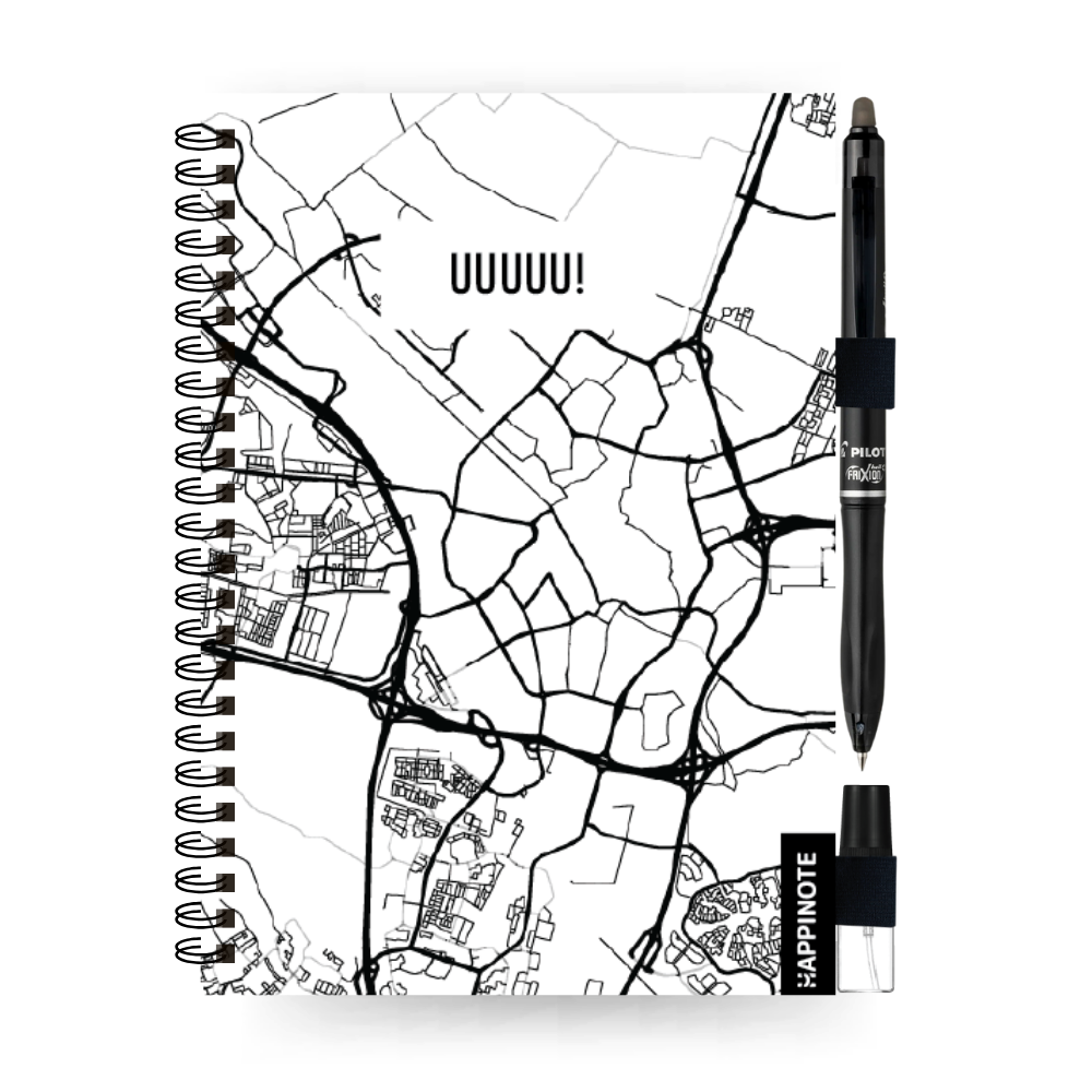 A5 uitwisbaar notitieboek | Utrecht