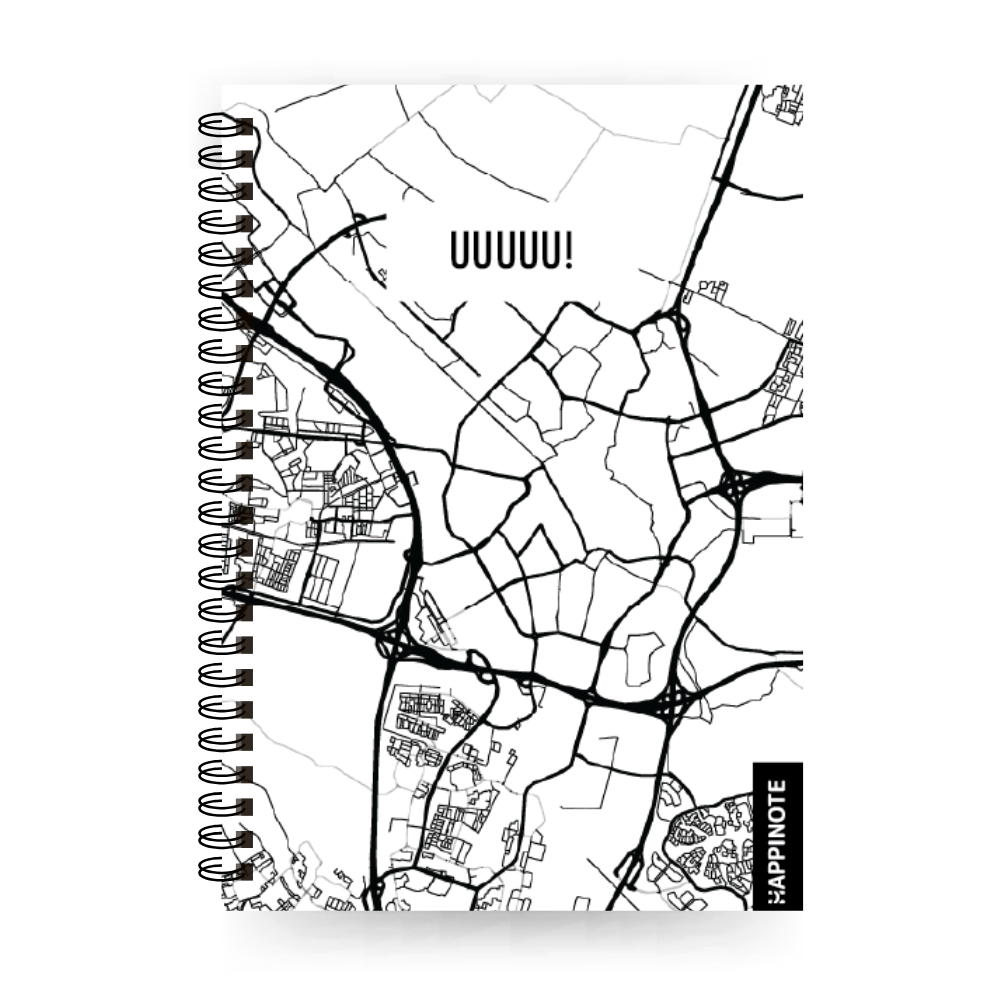A5 uitwisbaar notitieboek | Utrecht