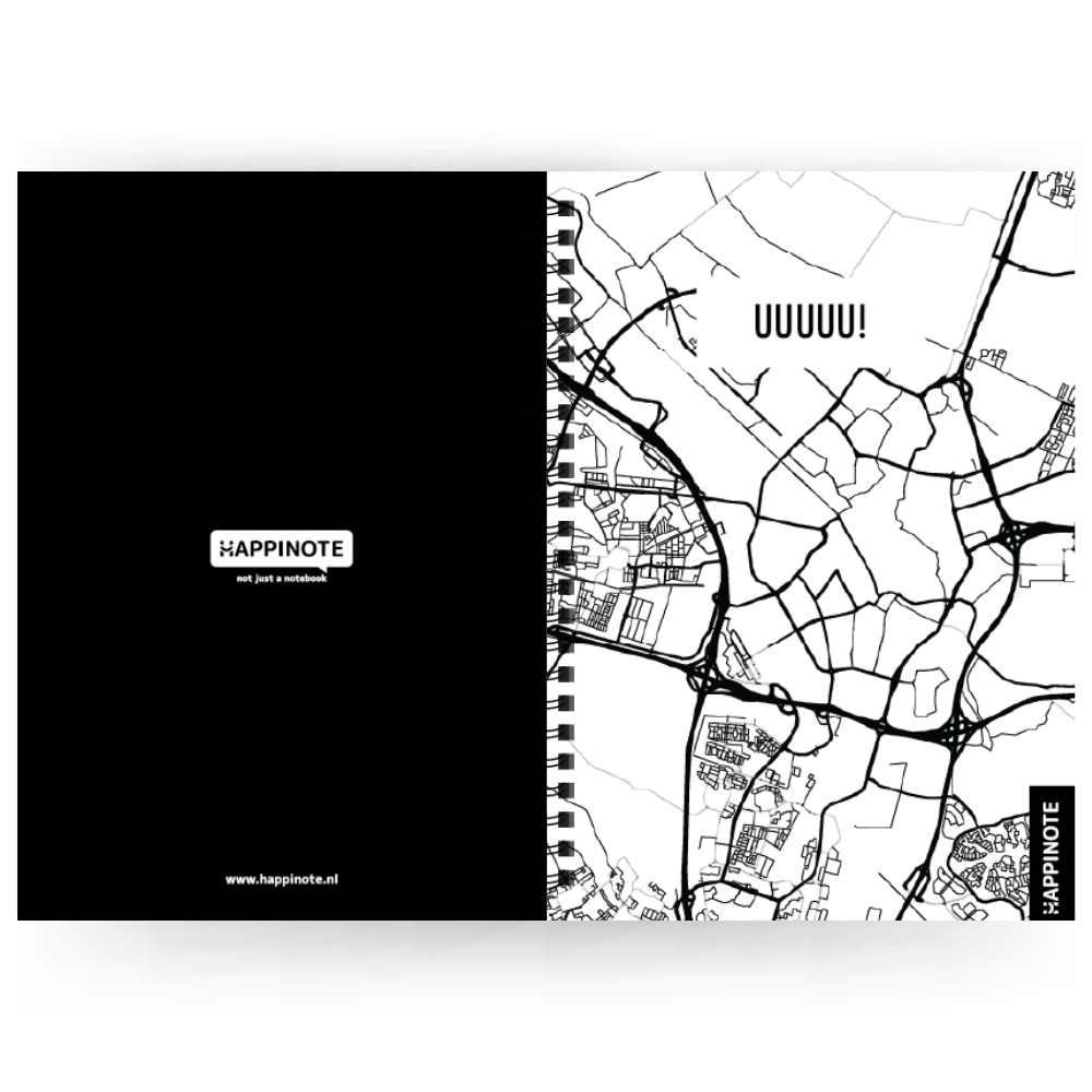 A5 uitwisbaar notitieboek | Utrecht
