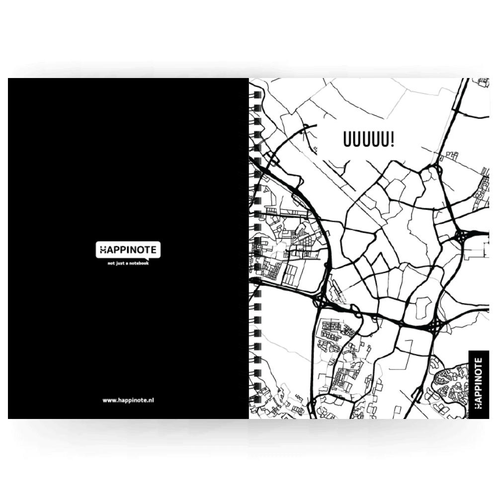 A5 uitwisbaar notitieboek | Utrecht