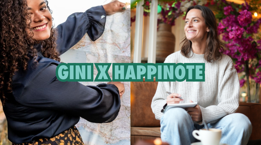 GINI x Happinote: samen voor een inclusievere reiswereld