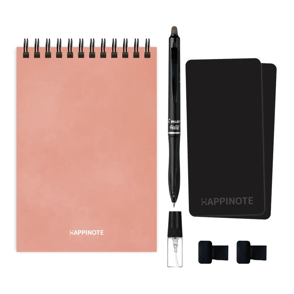 A6 Uitwisbaar notitieboek | Pink Desert