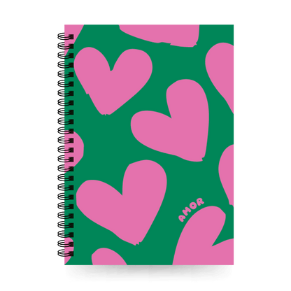 A5 uitwisbaar notitieboek | Amor