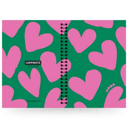 A5 uitwisbaar notitieboek | Amor