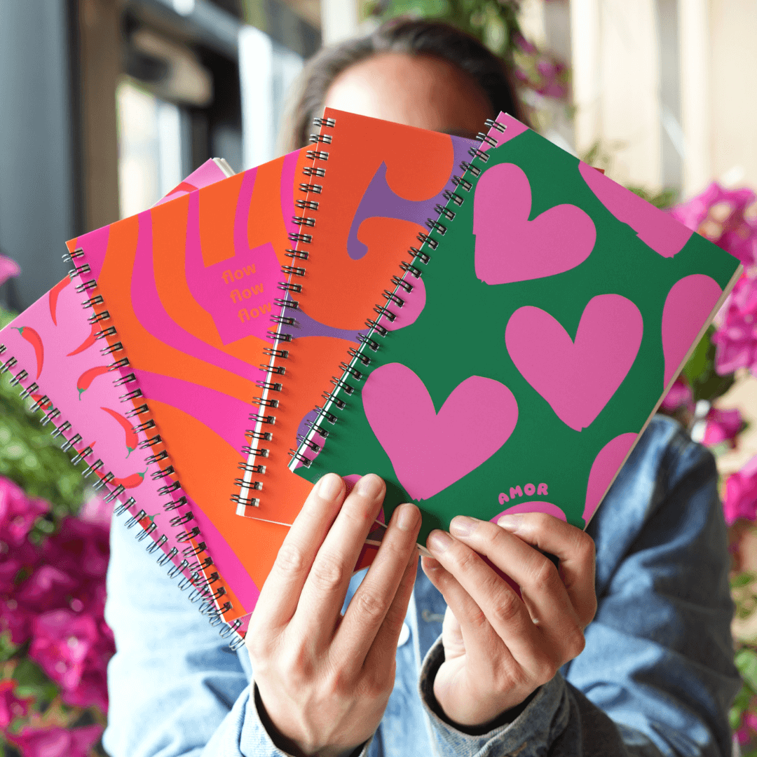 A5 Uitwisbaar notitieboek | Good Vibes