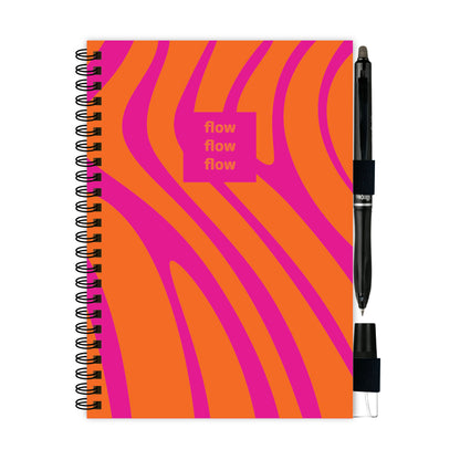 A5 uitwisbaar notitieboek | Flow