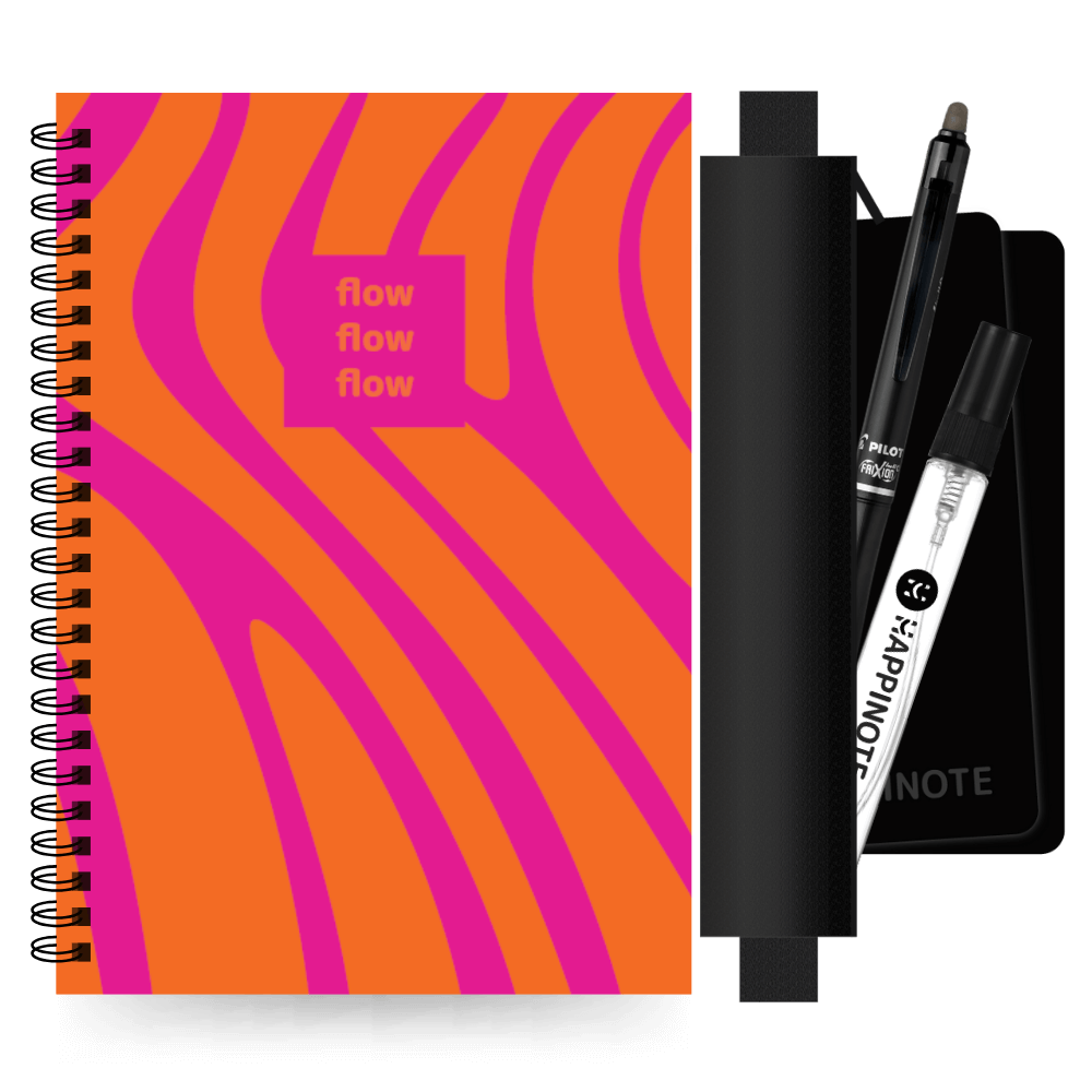 A5 uitwisbaar notitieboek | Flow
