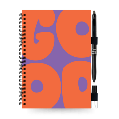 A5 uitwisbaar notitieboek | Good Vibes
