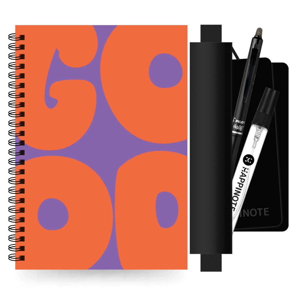 A5 uitwisbaar notitieboek | Good Vibes