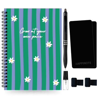 A5 Uitwisbaar notitieboek | Grow