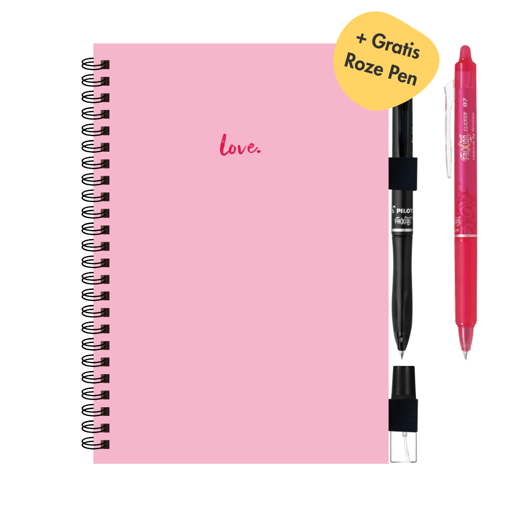 A5 Erasable Notebook | Love