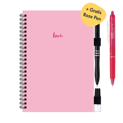 A5 Erasable Notebook | Love