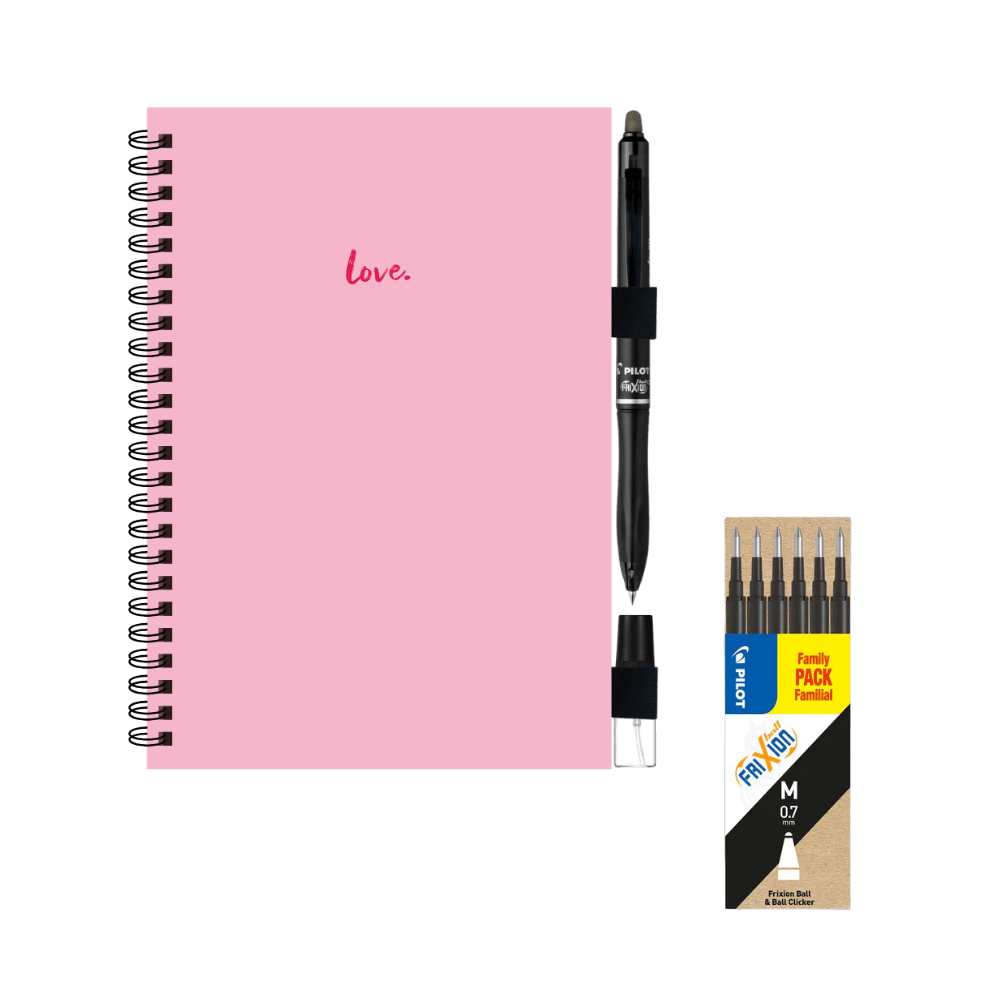 Pakket A5 Love + Set van 6 vullingen