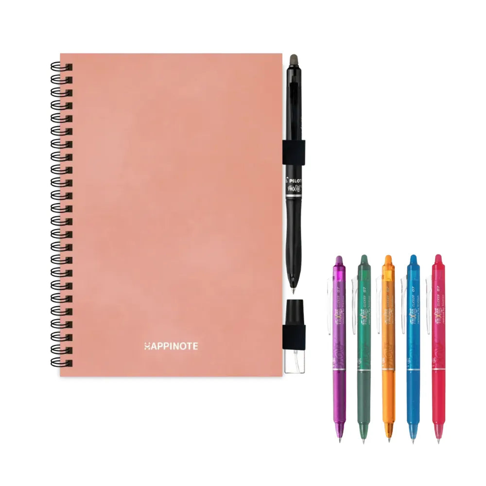 Pakket A5 Pink Desert + Set van 5 kleurpennen