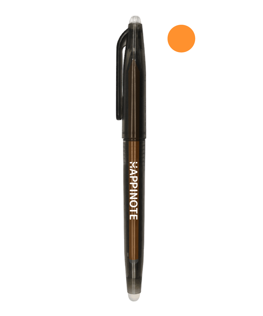 Happinote Uitwisbare pen 0.7 - Oranje