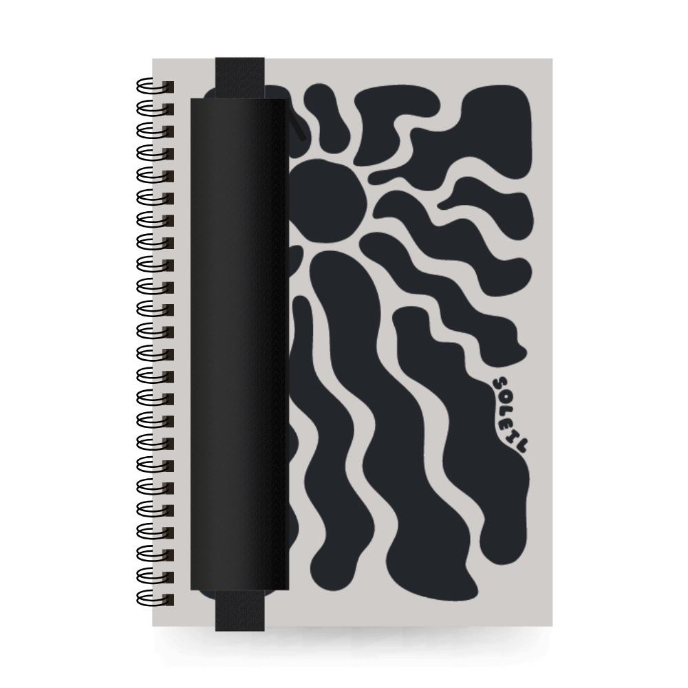 A5 uitwisbaar notitieboek | Soleil