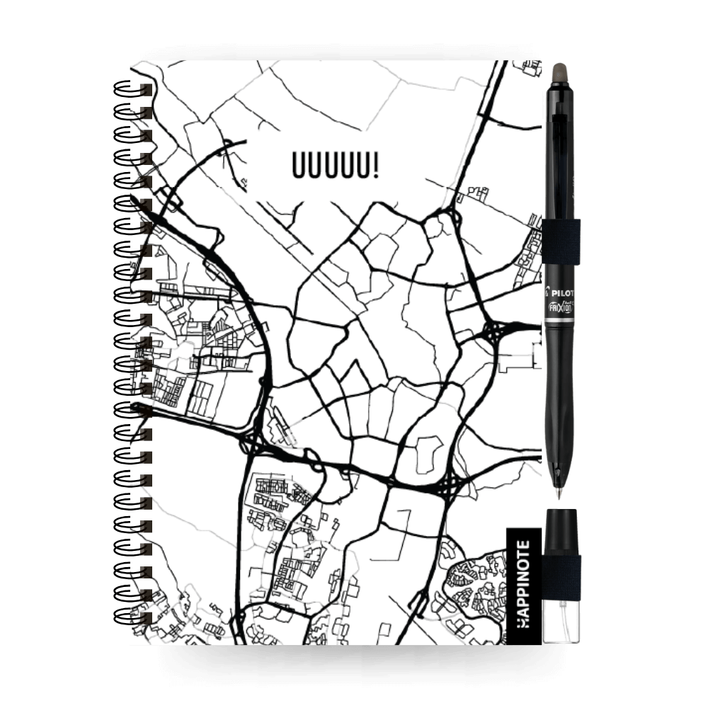 A5 uitwisbaar notitieboek | Utrecht