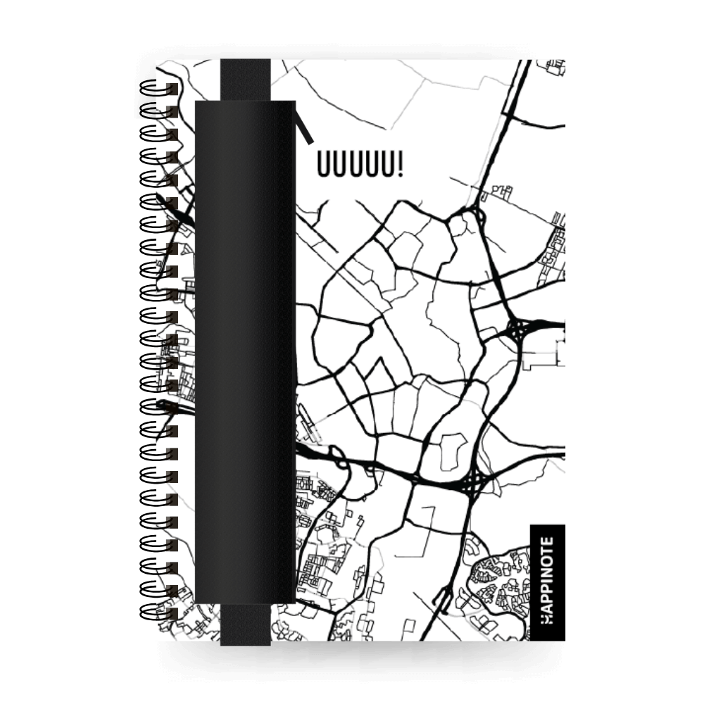 A5 uitwisbaar notitieboek | Utrecht