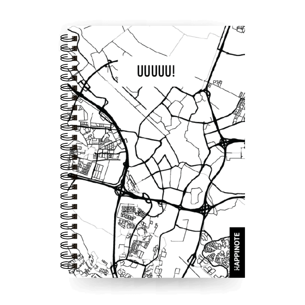 A5 uitwisbaar notitieboek | Utrecht