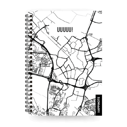 A5 uitwisbaar notitieboek | Utrecht
