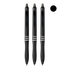 Set of 3 - Happinote Pilot Frixion Pen 0.7 - Black